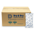 thumbnail image 1 of 300 Gram [70 Packs] "Dry & Dry" Premium Silica Gel Packets Desiccant Dehumidifiers - Rechargeable Fabric, 1 of 6