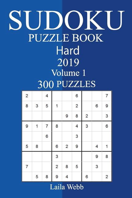 300 Hard Sudoku Puzzle Book 2019, (Paperback)