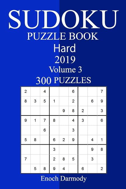 300 Hard Sudoku Puzzle Book 2019, (Paperback)