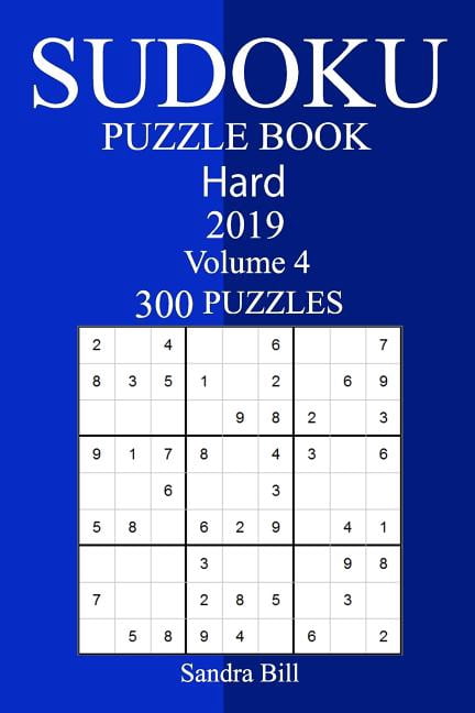 300 Hard Sudoku Puzzle Book 2019, (Paperback)