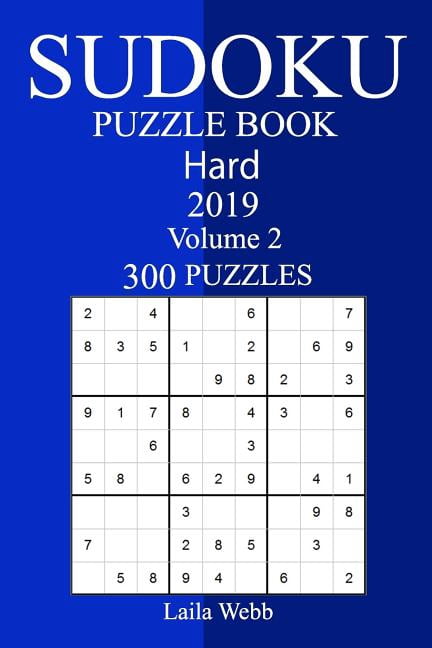 300 Hard Sudoku Puzzle Book 2019, (Paperback)