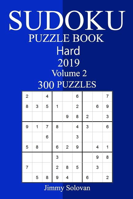 300 Hard Sudoku Puzzle Book 2019, (Paperback)