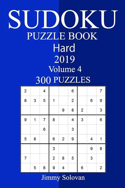 300 Hard Sudoku Puzzle Book 2019, (Paperback)