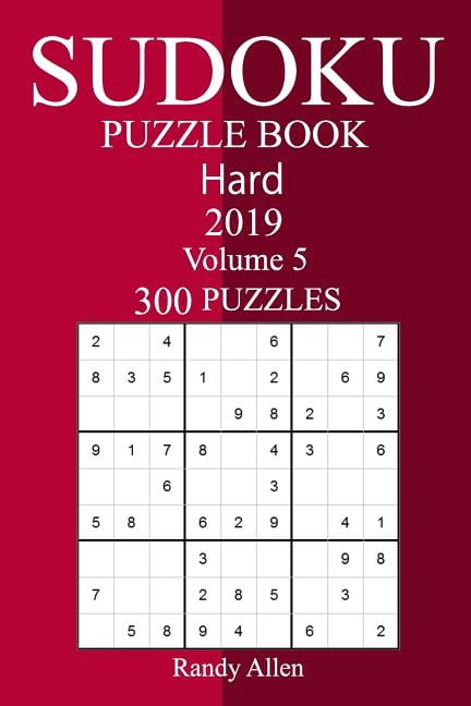300 Hard Sudoku Puzzle Book 2019, (Paperback)
