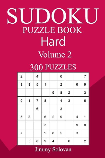 300 Hard Sudoku Puzzle Book (Paperback)