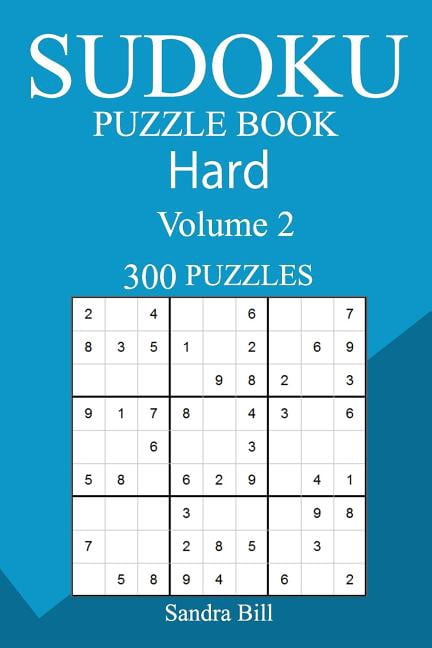 300 Hard Sudoku Puzzle Book, (Paperback)
