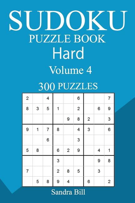 300 Hard Sudoku Puzzle Book, (Paperback)