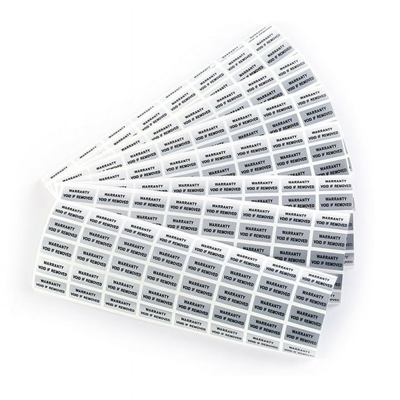 300 Hologram VOID IF REMOVED Security Tamper Evident Warranty Stickers
