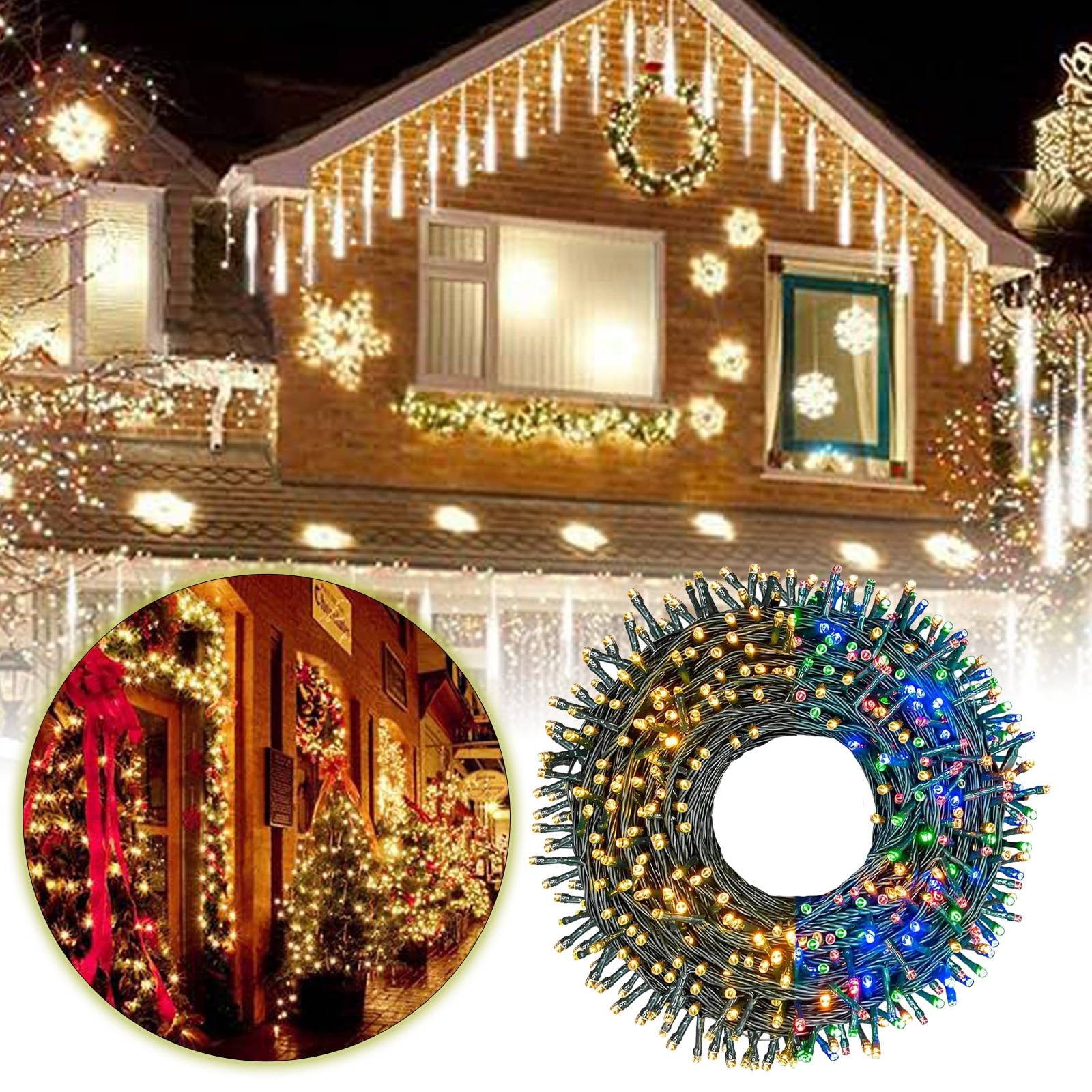 300 LED 108FT Christmas Tree Lights Color Changing Outdoor String ...