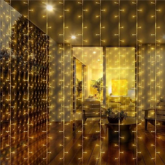 300 LED Curtain Light - Warm White
