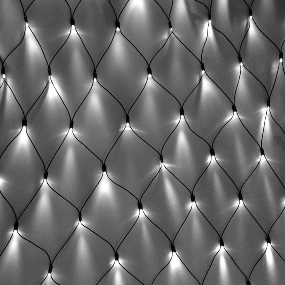 300 LED Net Lights 12x5ft DC Plugin 8 Lighting Modes Mesh Lights for