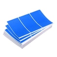 thumbnail image 1 of 300 Labels Colored Rectangle Stickers, Color Code Sticker 4x2 Inch Self Adhesive Blue, 1 of 5