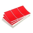 thumbnail image 1 of 300 Labels Colored Rectangle Stickers, Color Code Sticker, 4x2 Inch Self Adhesive Red, 1 of 5