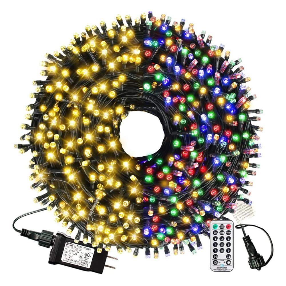 300 LED Curtain Fairy String Lights Wedding Outdoor Xmas Party Lights Warm White