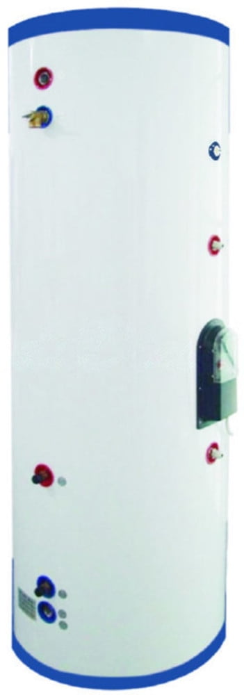 300 Liter 79 Gallon Stainless Steel Solar Hot Water Heater Tank Single Copper Coil Heat Exchanger