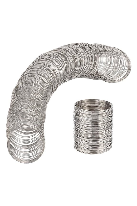 300 Loop Jewelry Wire Memory Beading Wire Bangle Bracelet Material