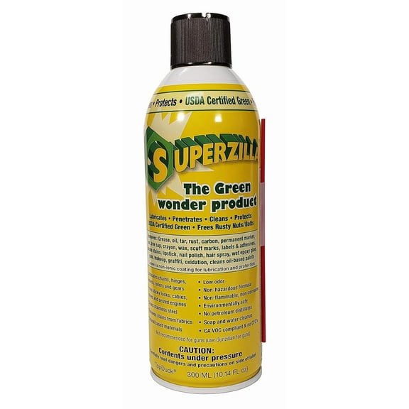 300 ML (10.14 oz) Aerosol Can of Superzilla The Green Wonder Product