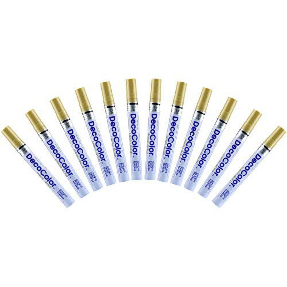 300 Marvy-Uchida Deco Color Broad Point Paint Marker (Choose Color)[Gold,Dozen]