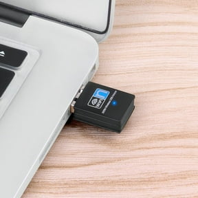 300 Mbps Mini USB 2.4 GHz Wireless-N Wi-Fi Adapter for Desktop/Laptop, Wireless LAN Network Card Adapter WiFi Dongle for Desktop Laptop PC Windows 10 8 7 XP MAC OS