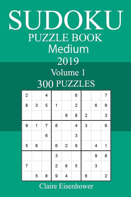 300 Medium Sudoku Puzzle Book 2019, (Paperback)