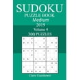 thumbnail image 1 of 300 Medium Sudoku Puzzle Book 2019, (Paperback), 1 of 1