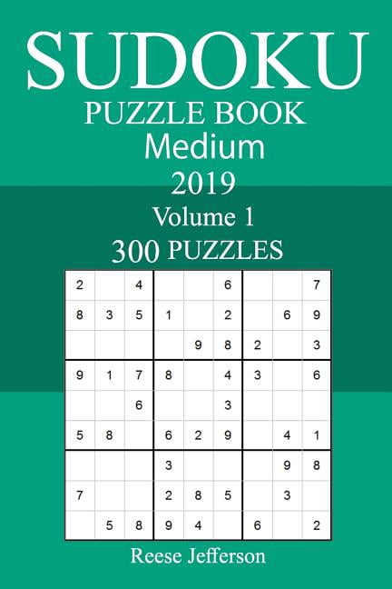 300 Medium Sudoku Puzzle Book 2019, (Paperback)