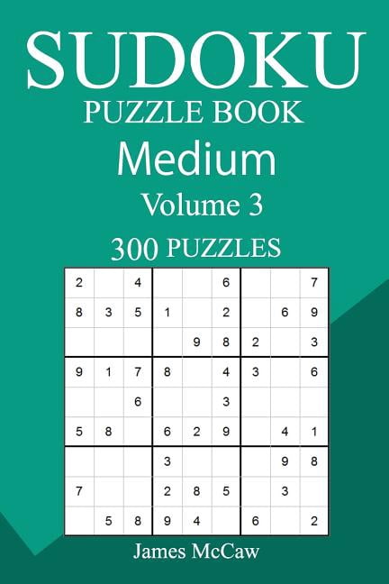 300 Medium Sudoku Puzzle Book, (Paperback)