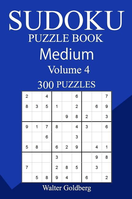 300 Medium Sudoku Puzzle Book, (Paperback)