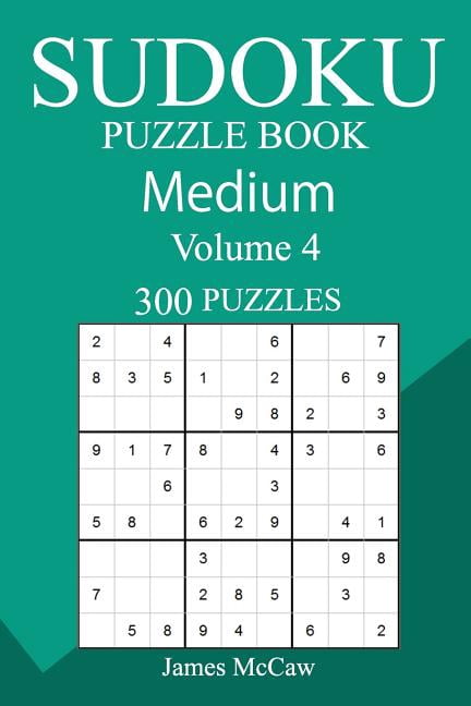 300 Medium Sudoku Puzzle Book (Paperback)