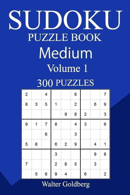 300 Medium Sudoku Puzzle Book, (Paperback)