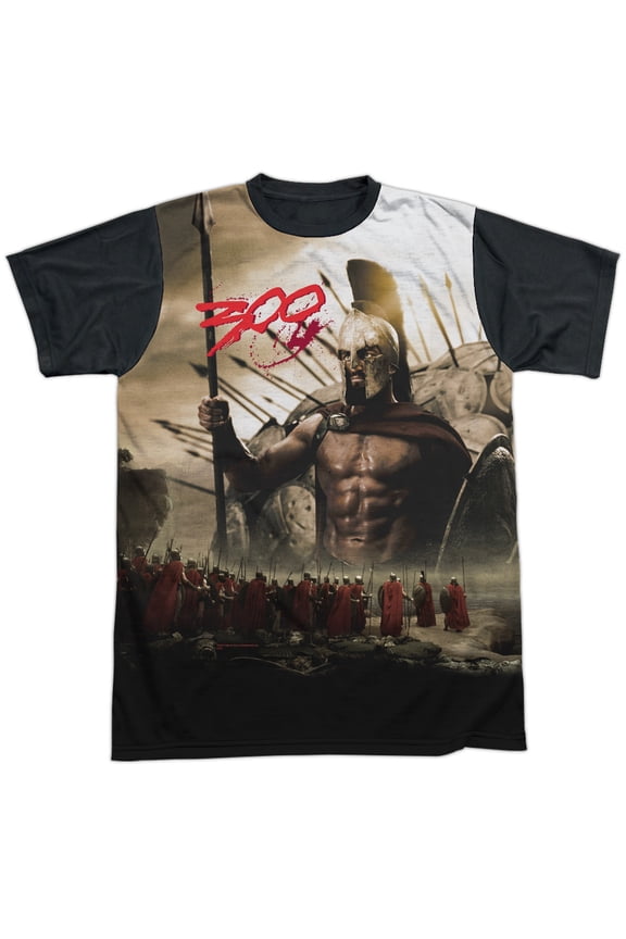 Men's Spartans Sublimation T-shirt White