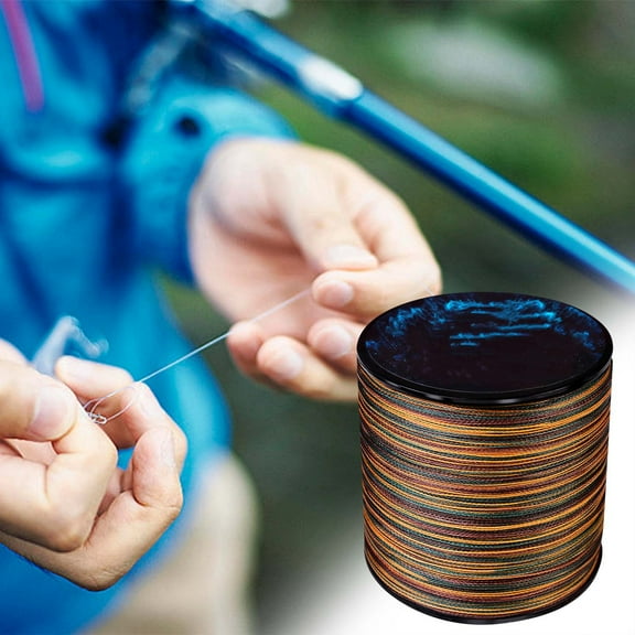 300 Meters PE Braided Fishing Line, 0.6/10LB, Polyethylene, High Sensitivity, Low Stretch, for Freshwater & Saltwater Fishing