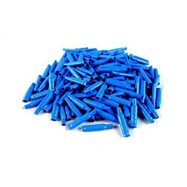 300 PACK Super B Wire Gel Filled Bean Beanie Crimp Type Blue Dolphin