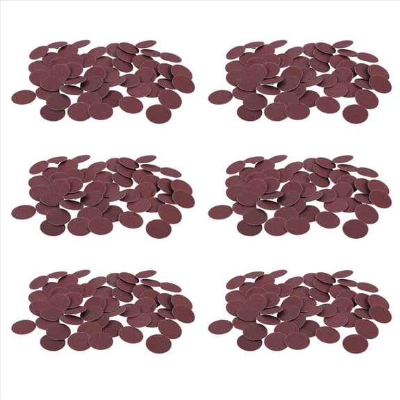 300 PCS 2 Inch /50 mm 80 Grit Roll Lock Sanding Disc Abrasive Pads,300 x sanding discs,red