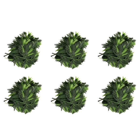 300 PCS Artificial Leaves Fake Green Plants Greenery Leaves for Home Hotel Office Decoration,300 x Fake leaves,green
