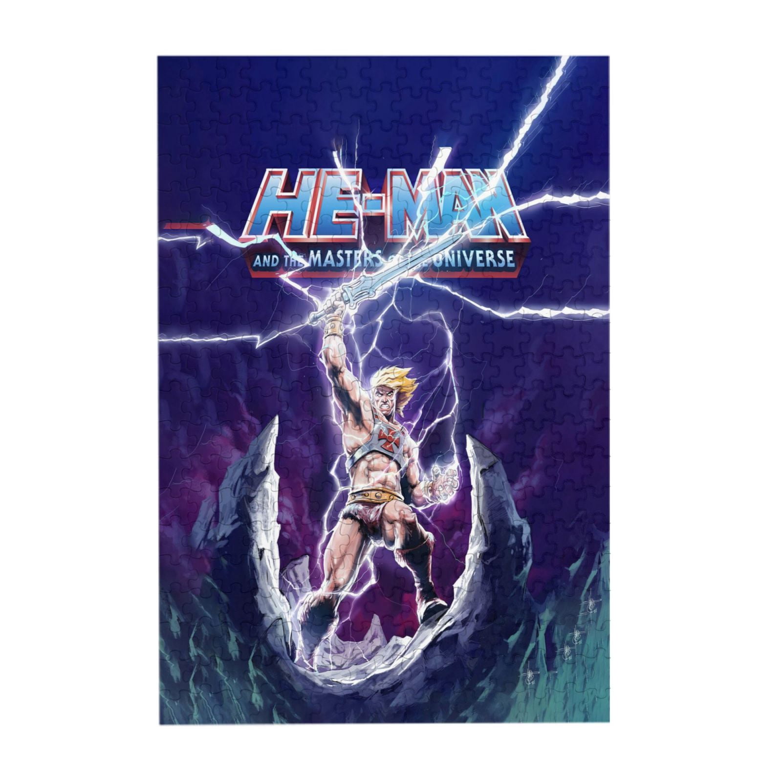 Men Mas 300 PCS He Man Mas-ters Universe Jigsaw Puzzles Novelty Jigsaw Puzzle ...