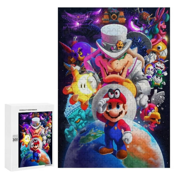 300 PCS Puzzle - Mario Jigsaw Puzzle