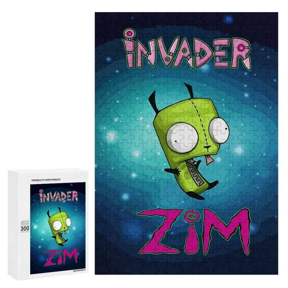 300 PCS Puzzle for Adults - Invader Zim Jigsaw Puzzle