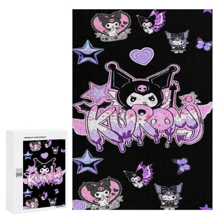 300 PCS Puzzle for Adults - Kuromi And My Melody Jigsaw Puzzle