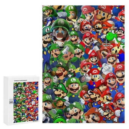 300 PCS Puzzle for Adults - Super Mario Jigsaw Puzzle