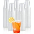 thumbnail image 1 of 300 Pack 12 oz Clear Plastic Cups, Cold Disposable Plastic Drinking Cups for Parties, Picnic, BBQ, Travel, and Events, 1 of 6