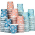 thumbnail image 1 of 300 Pack 3 Ounces Paper Cups, Disposable Bathroom Cups, Small Mouthwash Cups, Hot and Cold Drinking Cups, Bathroom Mini Paper Cups, Birthday Party, Travel, Event, Picnic, BBQ (Daisy), 1 of 7