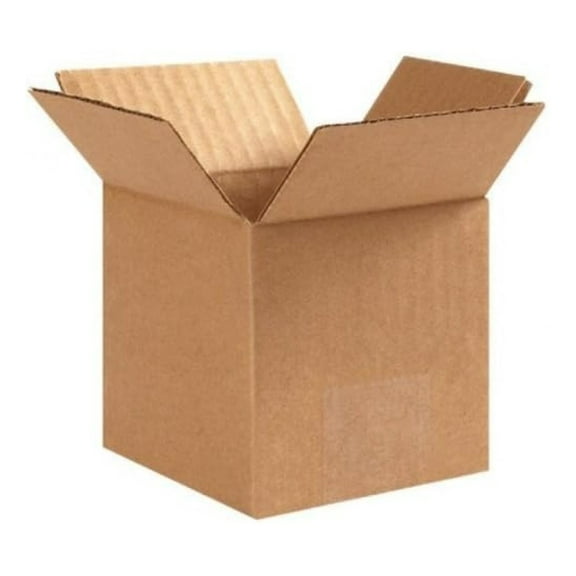 300-Pack 4x4x4 Corrugated Shipping Boxes  Durable Cardboard Packaging for Mailing, Moving & Storage  Strong, Lightweight, Eco-Friendly