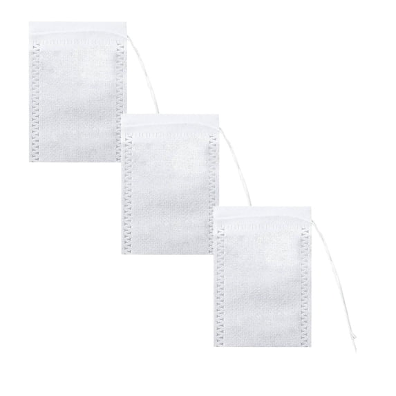 300 Pack Disposable Empty Tea Bag Set, Filter with Easy to Fill And Seal for Loose Tea Herbs Diy Infusions Cooking, By VINOIC