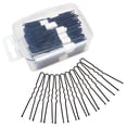 thumbnail image 1 of 300 Pack Hair Pins, Bobby Pins Black Bun Maker U Shape Hair Pins for Women Girls Hair Accessories Wedding Bridal Bobby Pins for Thick Hair Barrette Hair Clip Bulk with Box, 1 of 5