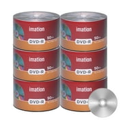 300 Pack Imation DVD-R 16X 4.7GB/120Min Branded Logo Blank Media Recordable Data Disc