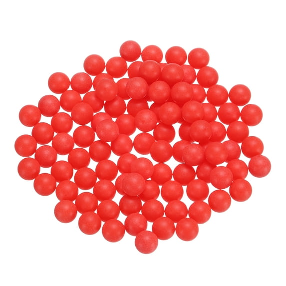 300 Pack PP Plastic Bearing Balls 7mm Solid Plastic Balls G2 Precision, Red