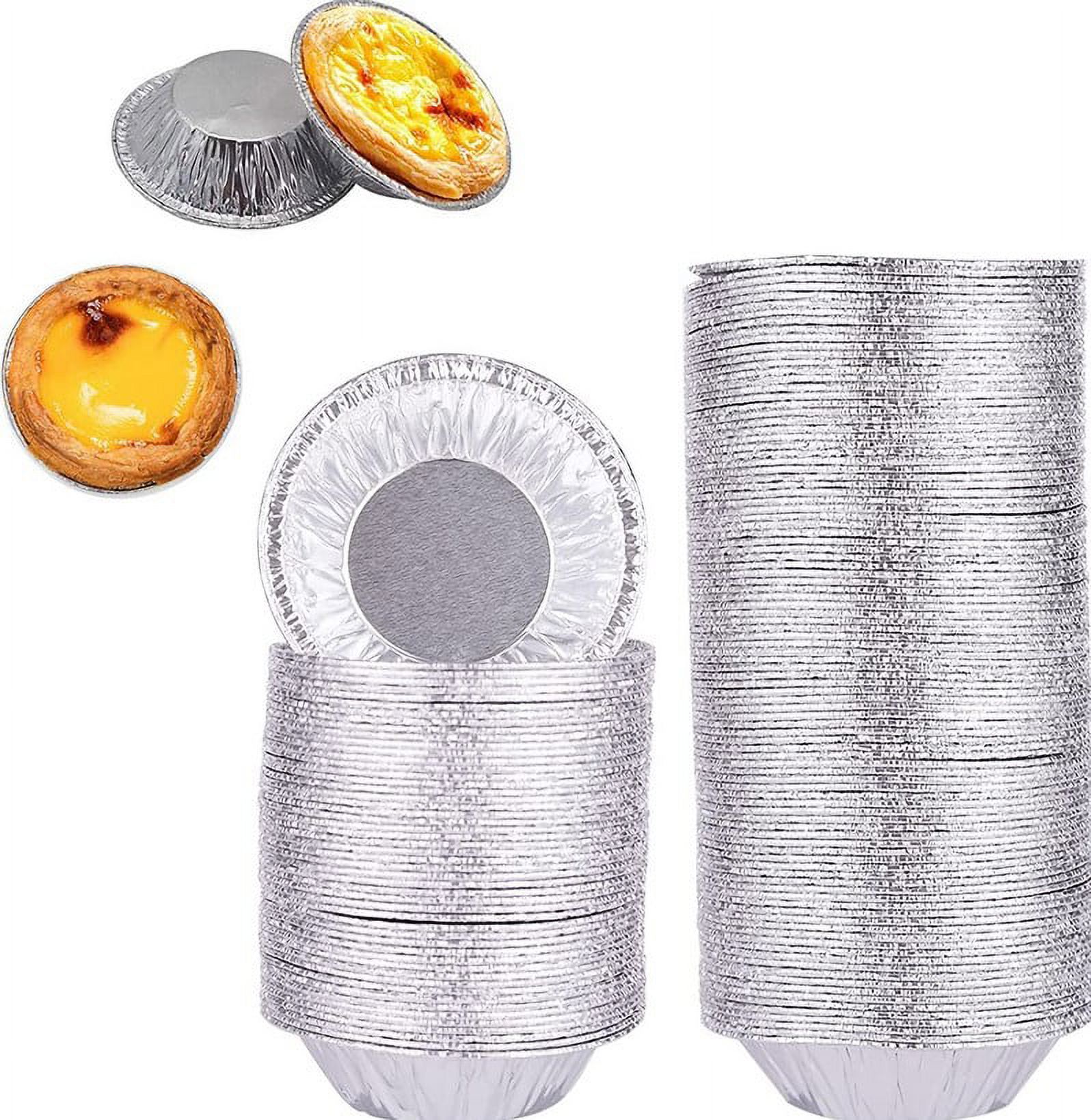 300 Pack Pie Pans 2.8 Inch, Disposable Pie Tins, Aluminum Pie Pans