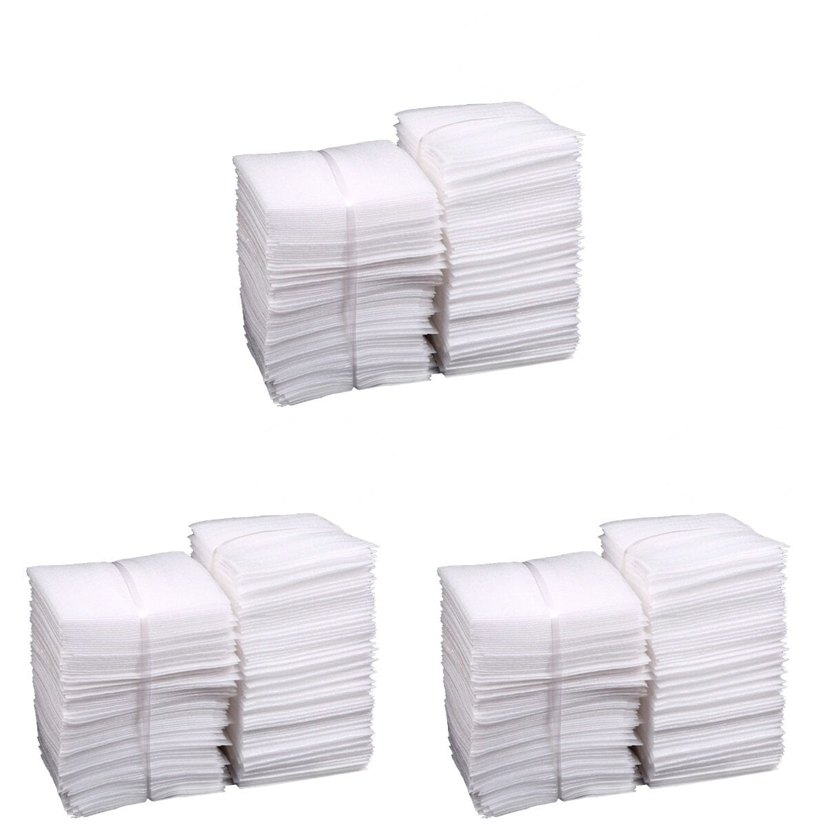 300 Packs Cushion Foam Pouches Foam Wrap Cushion Sheets Safely