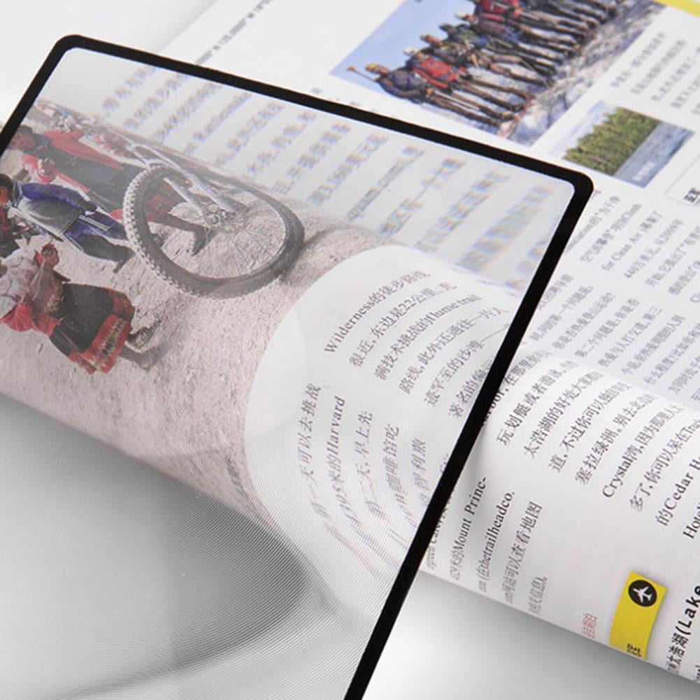 (300) Page Magnifying Lens Magnifiers for Reading Small Prints, Low